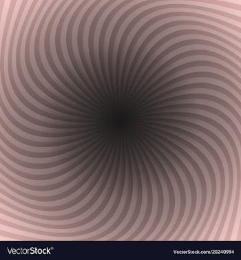 Abstract spiral background from swirling rays vector image