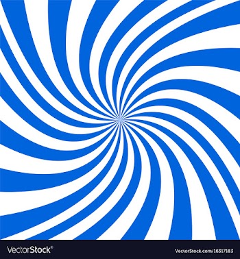 Abstract spiral background vector image