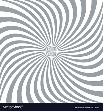 Abstract spiral ray background vector image