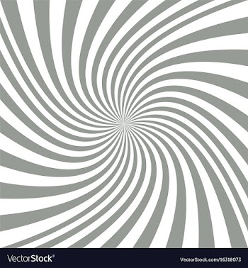 Abstract spiral ray background vector image