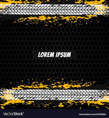 abstract splatter background with tire track