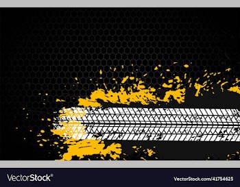 abstract splatter background with tire track
