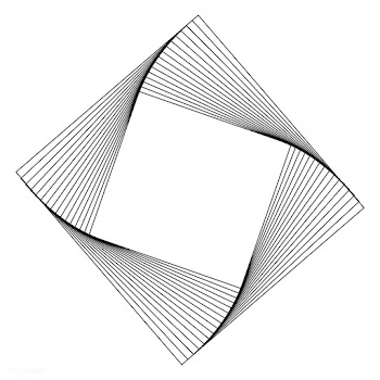 Abstract square geometric element vector | Free stock vector - 487076
