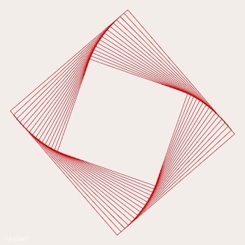Abstract square geometric element vector | Free stock vector - 487136