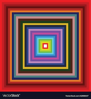 abstract square model