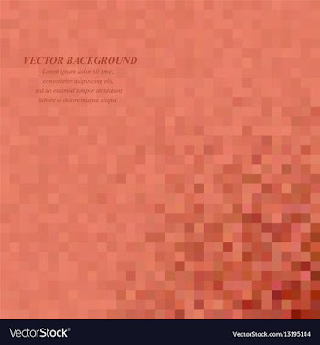 Abstract square mosaic background design vector image