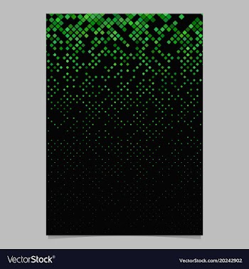Abstract square pattern brochure design - tiled vector image