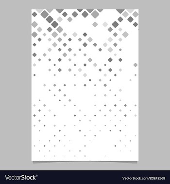 Abstract square pattern brochure template - tile vector image