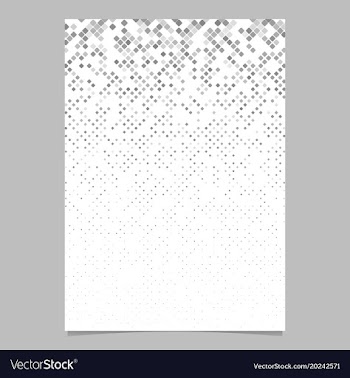 Abstract square pattern flyer design - tiled vector image