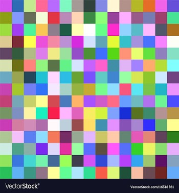 Abstract square tile mosaic background vector image