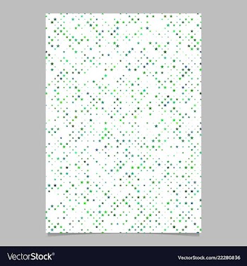 Abstract star pattern background poster template vector image