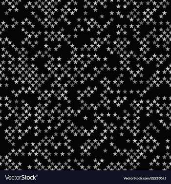 Abstract star pattern background - repeating vector image