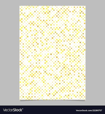 Abstract star pattern flyer background - graphic vector image
