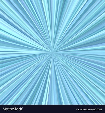 Abstract starburst background from radial stripes vector image