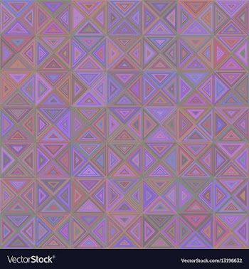 Abstract striped triangle mosaic background design vector image