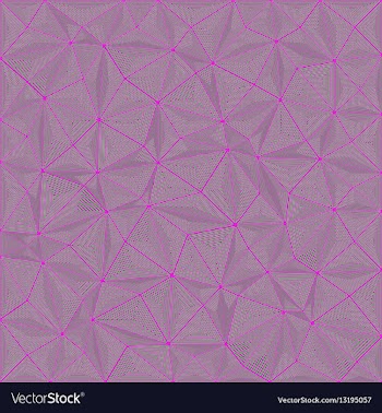 Abstract striped triangle puzzle background design vector image