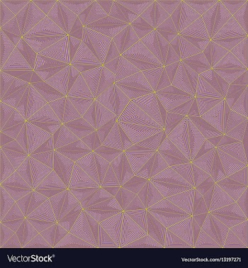 Abstract striped triangle puzzle background design vector image