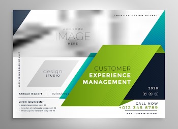 Abstract stylish brochure presentation template