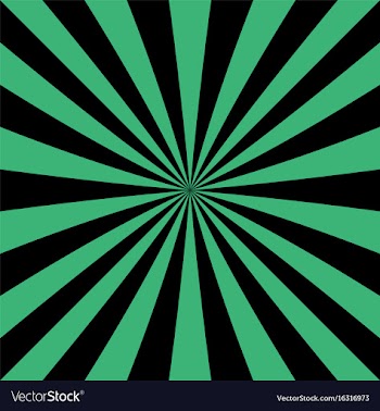 Abstract sun burst background from radial stripes vector image
