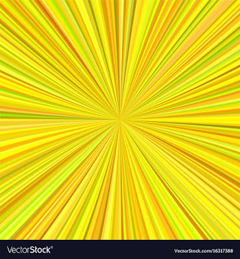 Abstract sun burst background from radial stripes vector image
