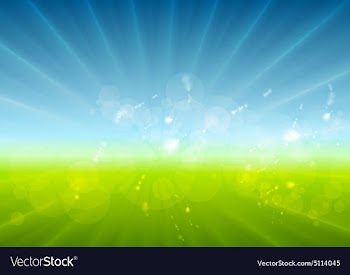 Abstract sunny landscape background vector image