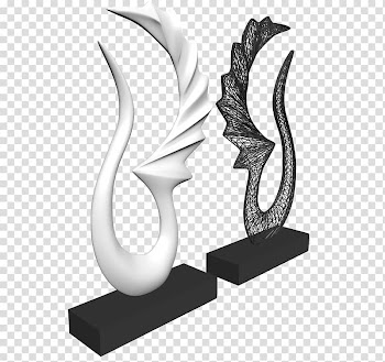 , Abstract Swan Decoration transparent background PNG clipart