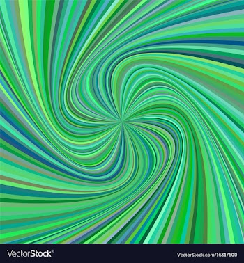 Abstract swirl background from rotated rays vector image