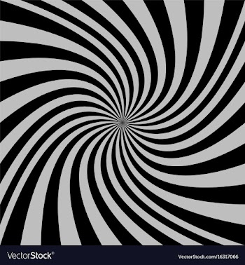 Abstract swirl background from spiral ray stripes vector image