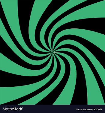 Abstract swirl background from spiral ray stripes vector image