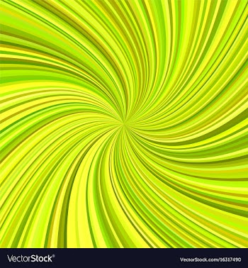 Abstract swirl background from spiral rays vector image