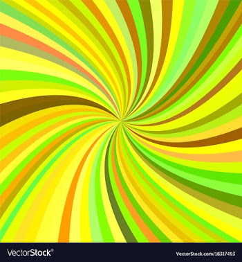Abstract swirl background from spiral rays vector image