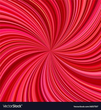 Abstract swirl background from spiral rays vector image