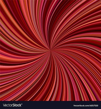 Abstract swirl background from spiral rays vector image