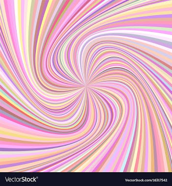 Abstract swirl background from spiral rays vector image
