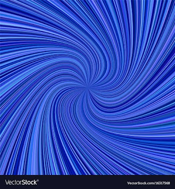 Abstract swirl background from spiral rays vector image
