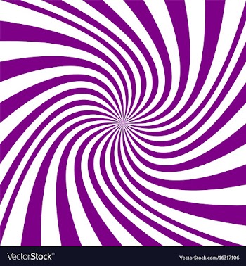 Abstract swirl background from twisted spiral rays vector image