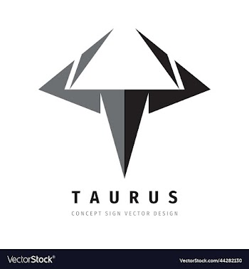 abstract taurus logo template concept