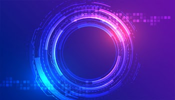 Abstract technology digital futuristic background concept design Free Vector
