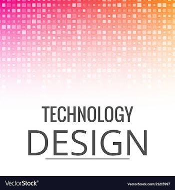 Abstract technology digital hi tech hexagons vector image
