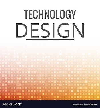 Abstract technology digital hi tech hexagons vector image