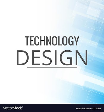 Abstract technology digital hi tech hexagons vector image