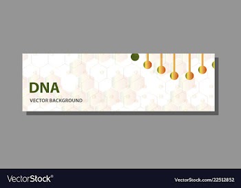 Abstract technology science concept dna vector image