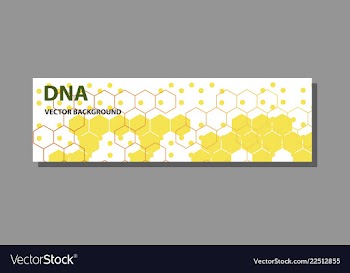 Abstract technology science concept dna vector image