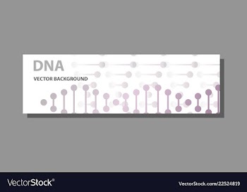 Abstract technology science concept dna vector image