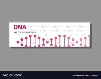 Abstract technology science concept dna vector image