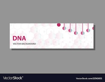 Abstract technology science concept dna vector image