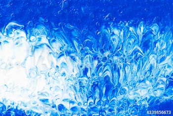 Abstract textured oil painting