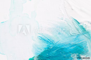 Abstract textured oil painting