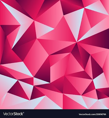 Abstract textured polygonal background blurry vector image
