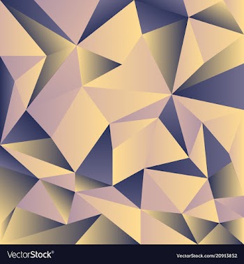 Abstract textured polygonal background blurry vector image